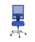 Bürostuhl Nito, royalblau / silber, bis 110kg