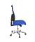 Bürostuhl Nito, royalblau / silber, bis 110kg