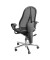 Bürostuhl Sitness 15, schwarz / chrom, mit Armlehnen, bis 110kg