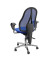 Bürodrehstuhl Sitness 15 mit Armlehnen blau