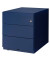 Rollcontainer Note NWA59M7SSS839 Metall oxfordblau, 3 normale Schubladen, abschließbar