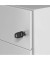 Rollcontainer Note NWA59M7SSS839 Metall oxfordblau, 3 normale Schubladen, abschließbar