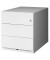 Rollcontainer NWA59M7SSS645 Note, lichtgrau, 3 Schubladen, Metall, abschlie&szlig;bar