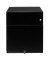 Rollcontainer NWA59M7SF833 Note, schwarz, 2 Schubladen, Metall, abschlie&szlig;bar