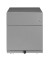 Rollcontainer Note NWA59M7SF355 Metall silber, 1 normale Schublade, mit extra Hängeregisterauszug, abschließbar