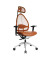 Bürostuhl Open Art, orange / silber, bis 110kg