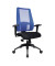 Bürodrehstuhl Lady Sitness Deluxe ohne Armlehnen blau