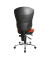Bürostuhl Steel Point 80, rot / chrom, bis 110kg