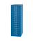 Schubladenschrank MultiDrawer™ 39er Serie L3915105, Stahl, 15 Schubladen (Vollauszug), A4, 27,9 x 86 x 38 cm, blau