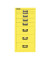 Schubladenschrank MultiDrawer™ 29er Serie L296102, Stahl, 6 Schubladen (Vollauszug), A4, 38 x 59 x 27,8 cm, gelb