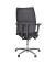 Bürodrehstuhl Upscale, schwarz, gepolsterte Rückenlehne, 1,7 cm