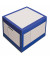 Archivbox, 43l, Wellp., Klappdeckel, 41x35x30cm, i: 39x33x29cm, blau