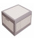 Archivcontainer Deckelbox Color 206107, weiß/grau, Wellpappe