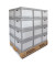 Archivcontainer Deckelbox Color 206107, weiß/grau, Wellpappe