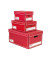 Archivcontainer Store-Box 740103, A4, rot, Wellpappe