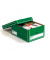 Archivbox, Wellpappe, mit Deckel, A4, 25,5x35x15,5cm, grün
