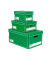 Archivcontainer Store-Box 740104, A4, grün, Wellpappe