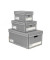 Archivcontainer Store-Box 740107, A4, grau, Wellpappe