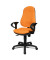 Bürodrehstuhl Point 70 mit Armlehnen orange