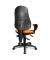 Bürodrehstuhl Point 70 mit Armlehnen orange
