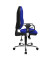 Bürodrehstuhl Softec Synchro Deluxe mit Armlehnen blau