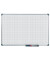 Raster-Whiteboard MAULstandard, 6465084, 90x60cm, kunststoffbeschichtet, Aluminiumrahmen
