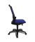 Bürostuhl Autosyncron-1, blau / schwarz, bis 110kg
