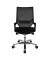 Bürostuhl Autosyncron-1-Alu, schwarz / silber, bis 110kg