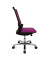 Bürostuhl Autosyncron-1-Alu, violett/lila / silber, bis 110kg