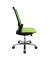 Bürostuhl Autosyncron-1-Alu, grün / silber, bis 110kg