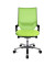 Bürostuhl Autosyncron-1-Alu, grün / silber, bis 110kg