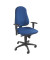 Bürodrehstuhl Body Balance 50 ohne Armlehnen blau