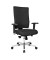Bürostuhl Lightstar 20, schwarz / silber, bis 110kg