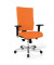 Bürodrehstuhl Lightstar 20 ohne Armlehnen orange