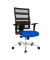 Bürostuhl X-Pander, blau/schwarz / silber, bis 110kg