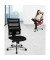 Bürostuhl X-Pander, blau/schwarz / silber, bis 110kg