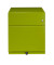 Rollcontainer Note NWA59M7SF604 Metall grün, 1 normale Schublade, mit extra Hängeregisterauszug, abschließbar