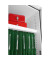 Feuerschutztresor FS1512K Fire Ranger 361 l 106kg signalweiß mit Zylinderschloss Stahl