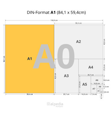 FRANKEN Kundenstopper Standard – DIN A0, Silberner Aluminiumrahmen, 2 Fächer, 15 Kg