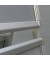 Kundenstopper BS1305 Standard Plus A1 mit Klapprahmen & Aufsatzschild silber beidseitig