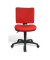 Bürostuhl U50, rot / schwarz, bis 110kg