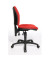 Bürostuhl U50, rot / schwarz, bis 110kg