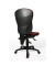 Bürostuhl Point 80, bordeaux / schwarz, bis 110kg