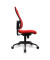 Bürostuhl Syncro Soft, rot / schwarz, bis 110kg