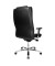 Chefsessel Sitness Director 10, schwarz / silber, mit Armlehnen, bis 110kg