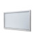 Schaukasten T-Line 24 x A4 Metallrückwand weiß, silber magnetisch