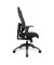 Bürodrehstuhl Lady Sitness Deluxe schwarz LT20B0 W500 ohne Armlehnen