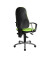Bürostuhl Support P Deluxe, grün / chrom, mit Armlehnen, bis 110kg