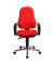 Bürodrehstuhl Support P Deluxe rot 8179AG21
