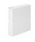 Präsentationsringbuch 9302-00201, A4+ 4 Ringe 40mm Ring-Ø PVC-kaschiert, 3 Außentaschen, 1 Innentasche, weiß